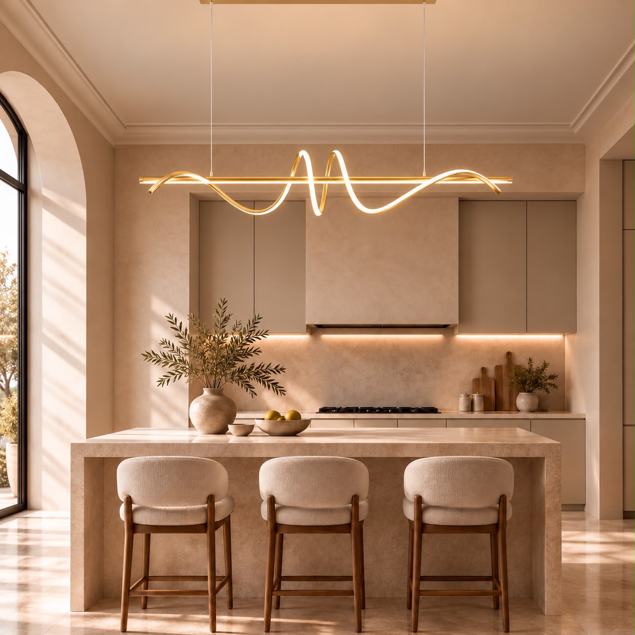 Olyne – Suspension LED linéaire