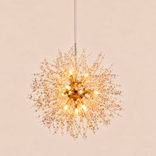 Nélys – Lustre sculptural en cristal