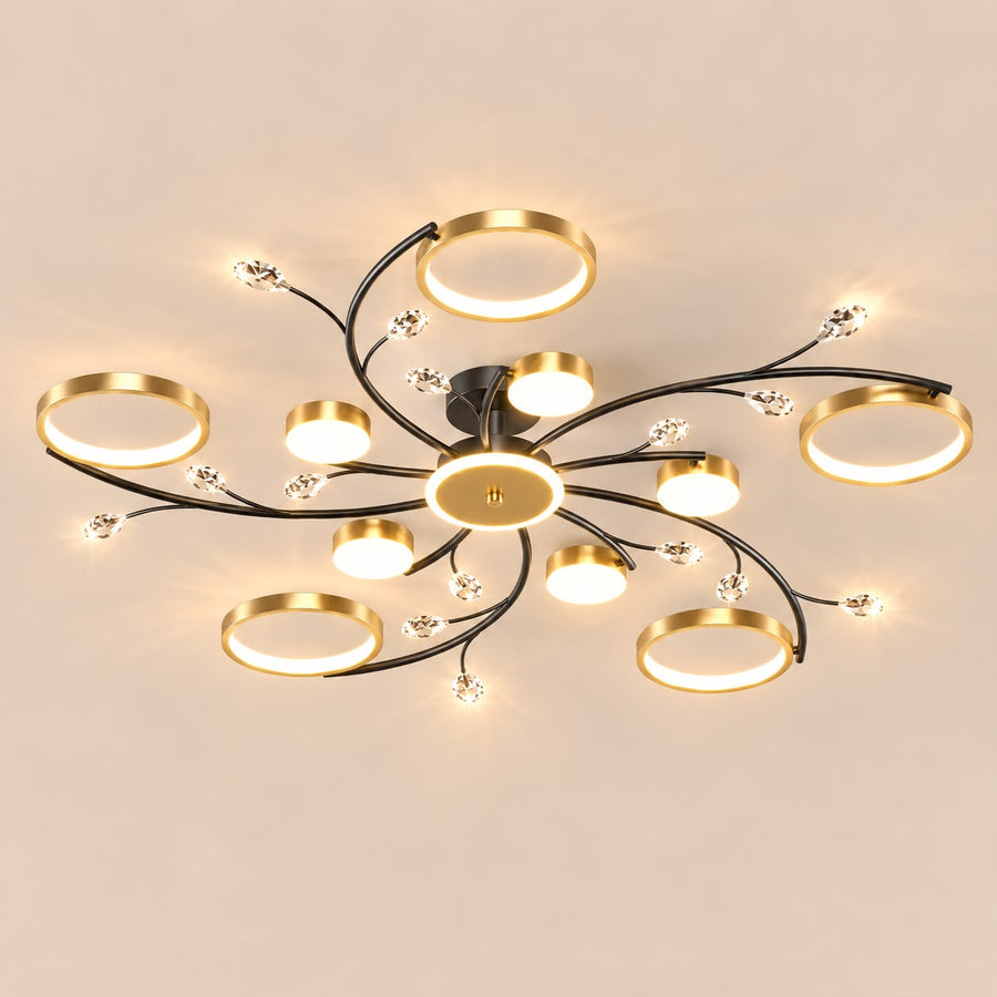 Velaris – Plafonnier LED sculptural