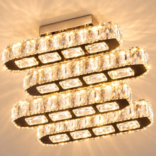 Velora – Plafonnier LED en cristal