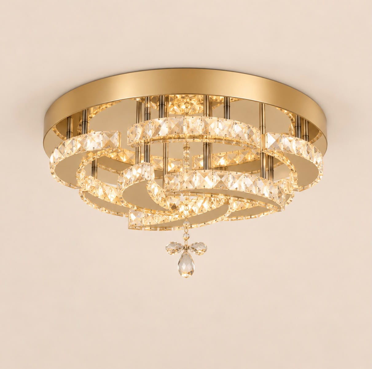 Mireva – Ring Crystal Ceiling Light