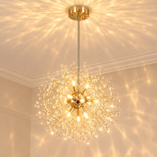 Nélys – Lustre sculptural en cristal