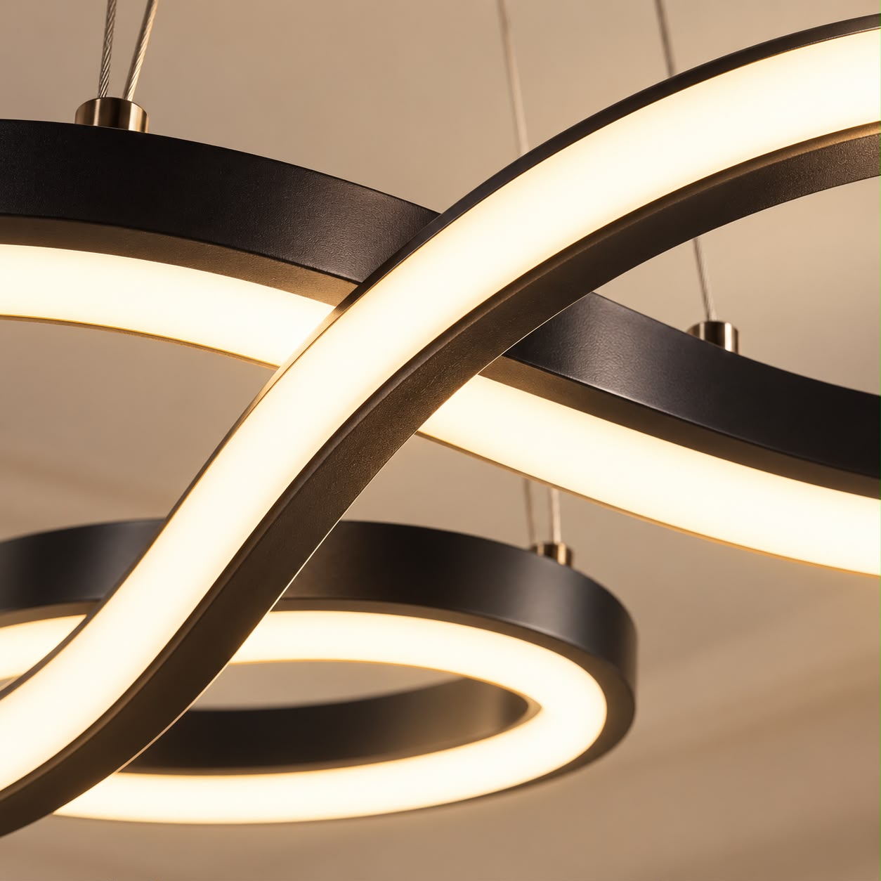 Aelys – Suspension LED sculpturale