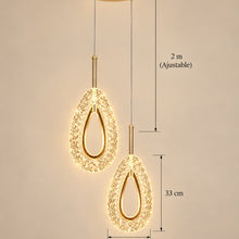 Avelia – Suspension LED en cristal