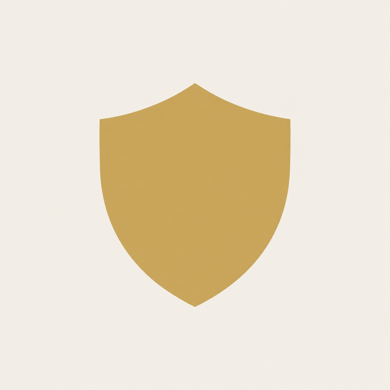 Icône dorée de la protection acheteur Noveo